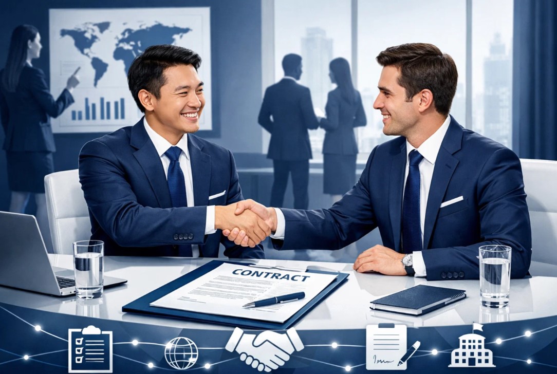 Đàm phán ký kết hợp đồng