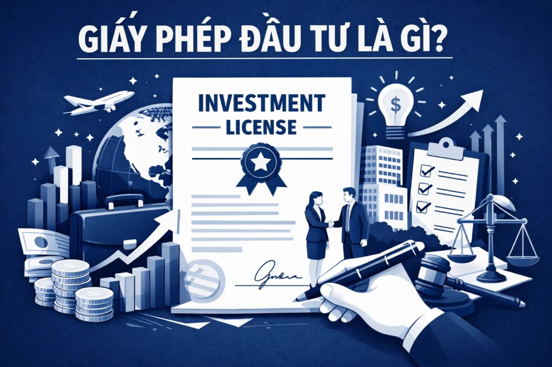 Giấy phép đầu tư là gì? Thủ tục cấp Giấy phép đầu tư cho người nước ngoài