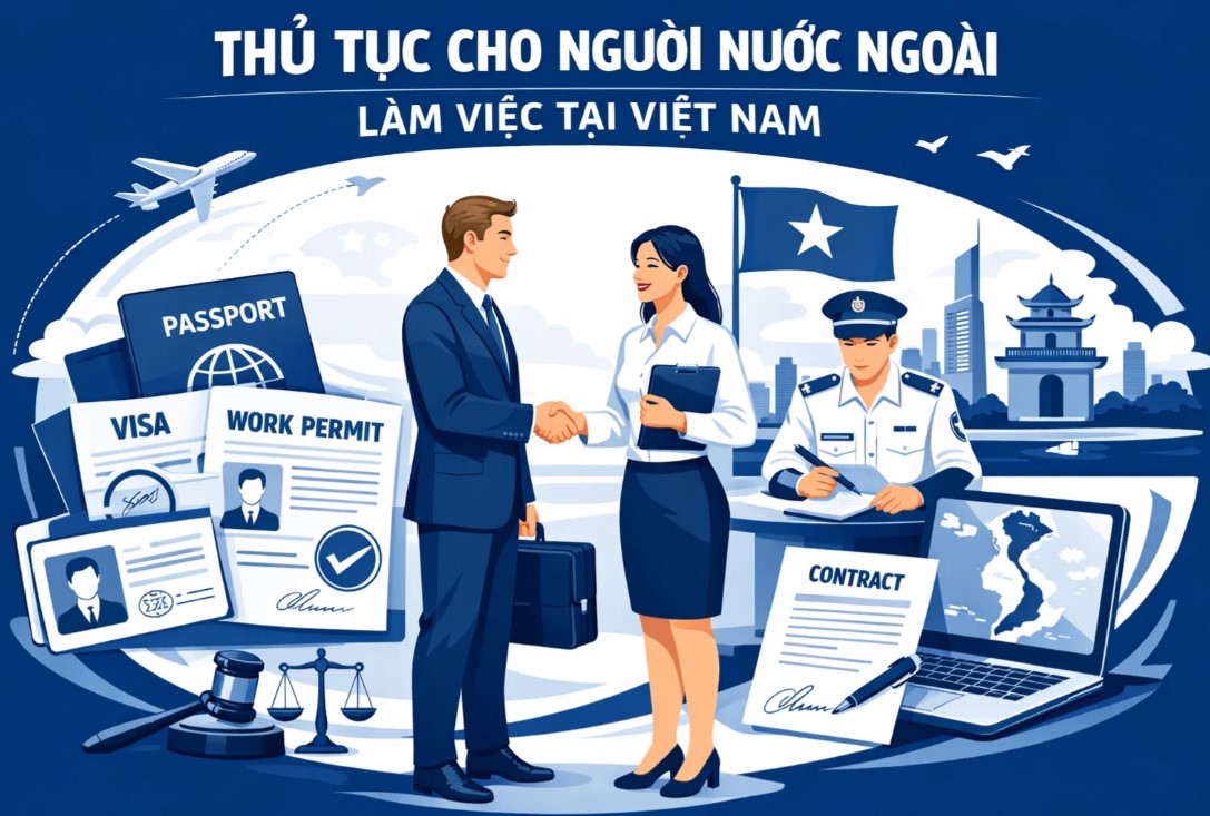 Thủ tục cho người nước ngoài làm việc tại Việt Nam mới nhất 2026