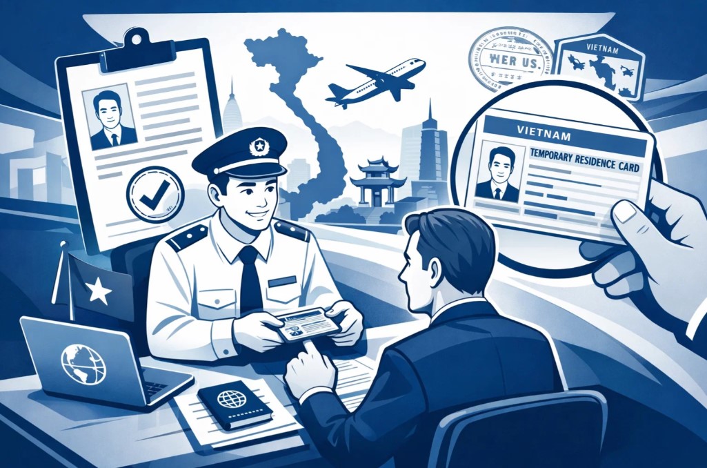 Thủ tục xin cấp thẻ tạm trú cho người nước ngoài